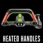 EGO Power + Peak Power SNT2125AP 21 in. Single stage 56 V Battery Auger-Propelled Snow Blower Kit (B W/ HEATED HANDLES & TWO 7.5 AH BATTERIE