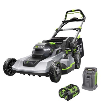 EGO Power+Touch Drive LM2125SP 21 in. 56 V Battery Self-Propelled Lawn Mower Kit (Battery & Charger) W/ 7.5 AH BATTERY