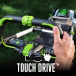 EGO Power+Touch Drive LM2125SP 21 in. 56 V Battery Self-Propelled Lawn Mower Kit (Battery & Charger) W/ 7.5 AH BATTERY