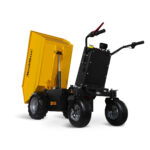 1100lb Loading 1000W DC Motor 48V Battery Powered Hydraulic Tipping Dump Cart, EH50