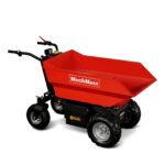 1100lb Loading 1000W DC Motor 48V Battery Powered Hydraulic Tipping Dump Cart, EH50