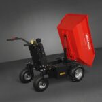 1100lb Loading 1000W DC Motor 48V Battery Powered Hydraulic Tipping Dump Cart, EH50