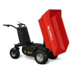 1100lb Loading 1000W DC Motor 48V Battery Powered Hydraulic Tipping Dump Cart, EH50