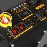 1100lb Loading 1000W DC Motor 48V Battery Powered Hydraulic Tipping Dump Cart, EH50