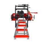 22" Portable Sawmill, KOHLER 9.5hp 277cc Gasoline Engine, 20" Board Width, 13' Track Length , SM-22