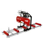 26" Portable Sawmill, 459cc 15HP E-Start Gasoline Engine, 22" Board  Width, 13' Track Length , SM-26