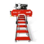 26" Portable Sawmill (5x Blades Included), KOHLER CH440 429cc E-Start Gasoline Engine, 22" Board Width, 20' Track Length (13' Track Length + 6.6' Track Extension Included) , SM-26