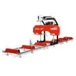26" Portable Sawmill (5x Blades Included), KOHLER CH440 429cc E-Start Gasoline Engine, 22" Board Width, 20' Track Length (13' Track Length + 6.6' Track Extension Included) , SM-26