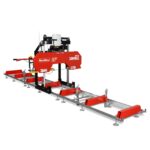 26" Portable Sawmill (5x Blades Included), KOHLER CH440 429cc E-Start Gasoline Engine, 22" Board Width, 20' Track Length (13' Track Length + 6.6' Track Extension Included) , SM-26