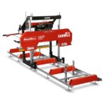 32" Portable Sawmill, 420cc 15HP E-Start Gasoline Engine, 29" Board Width, 13' Track Length , SM-32