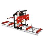 32" Portable Sawmill, 420cc 15HP E-Start Gasoline Engine, 29" Board Width, 13' Track Length , SM-32
