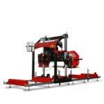 32" Portable Sawmill, 420cc 15HP E-Start Gasoline Engine, 29" Board Width, 13' Track Length , SM-32
