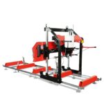 32" Portable Sawmill, 420cc 15HP E-Start Gasoline Engine, 29" Board Width, 13' Track Length , SM-32