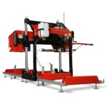 32" Portable Sawmill, KOHLER CH440 429cc E-Start Gasoline Engine, 29" Board Width, 13' Track Length , SM-32