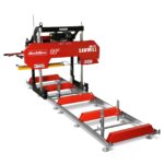32" Portable Sawmill, KOHLER CH440 429cc E-Start Gasoline Engine, 29" Board Width, 13' Track Length , SM-32
