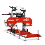 18" Portable Sawmill, 212cc 7HP Gasoline Engine, 15" Board  Width, 10' Track Length , SM-18