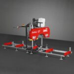 18" Portable Sawmill, 212cc 7HP Gasoline Engine, 15" Board  Width, 10' Track Length , SM-18