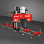 18" Portable Sawmill, 212cc 7HP Gasoline Engine, 15" Board  Width, 10' Track Length , SM-18