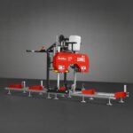 18" Portable Sawmill, 212cc 7HP Gasoline Engine, 15" Board  Width, 10' Track Length , SM-18