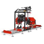 18" Portable Sawmill, 212cc 7HP Gasoline Engine, 15" Board  Width, 10' Track Length , SM-18
