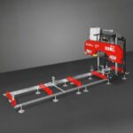 18" Portable Sawmill, 212cc 7HP Gasoline Engine, 15" Board  Width, 10' Track Length , SM-18