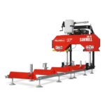 18" Portable Sawmill, 212cc 7HP Gasoline Engine, 15" Board  Width, 10' Track Length , SM-18