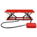 Stationary Electric Hydraulic Parallel Double Scissor Lift Table 3300lb Capacity, 108.3” x 31.5”Platform,33.9”Lift Height,UL Certified Motor, ELT33P