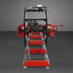 26" Portable Sawmill, 459cc 15HP E-Start Gasoline Engine, 22" Board  Width, 13' Track Length , SM-26