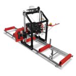 26" Portable Sawmill, 459cc 15HP E-Start Gasoline Engine, 22" Board  Width, 13' Track Length , SM-26