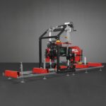 26" Portable Sawmill, 459cc 15HP E-Start Gasoline Engine, 22" Board  Width, 13' Track Length , SM-26