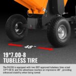 6 inch E-start ZONSEN 459cc 15hp Gasoline Engine Powered Drum Wood Chipper , P4206