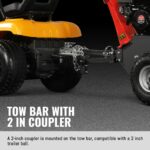 4 inch DUCAR 212cc 7hp Gas Engine Powered Wood Chipper with Towbar, GS650