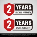 5 inch E-start DUCAR 420cc Gasoline Engine Powered Wood Chipper , GS1500