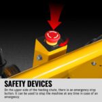 5 inch E-start DUCAR 420cc Gasoline Engine Powered Wood Chipper, GS1500