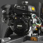 5 inch E-stat KOHLER 429cc 14hp Gasoline Engine Powered Disc Wood Chipper with Taillight , P4205