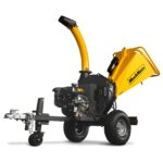 5 inch E-stat KOHLER 429cc 14hp Gasoline Engine Powered Disc Wood Chipper with Taillight , P4205
