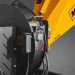 5 inch E-stat KOHLER 429cc 14hp Gasoline Engine Powered Disc Wood Chipper with Taillight , P4205