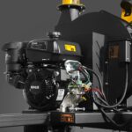 5 inch E-stat KOHLER 429cc 14hp Gasoline Engine Powered Disc Wood Chipper with Taillight , P4205