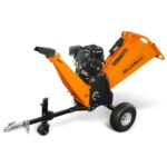 6 inch E-start ZONSEN 459cc 15hp Gasoline Engine Powered Drum Wood Chipper , P4206