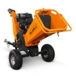 6 inch E-start ZONSEN 459cc 15hp Gasoline Engine Powered Drum Wood Chipper , P4206