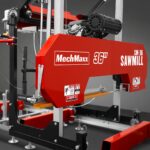 36" MAX Portable Sawmill, 25HP 750cc ZONSEN V-Twin Engine, 36" Board Width, 20' Track Length, (10 x Blades Included), SM-36MAX