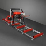 36" MAX Portable Sawmill, 25HP 750cc ZONSEN V-Twin Engine, 36" Board Width, 20' Track Length, (10 x Blades Included), SM-36MAX